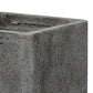 Square Weathered Stone Effect Outdoor Planter by Idealist Lite - citiplants.com