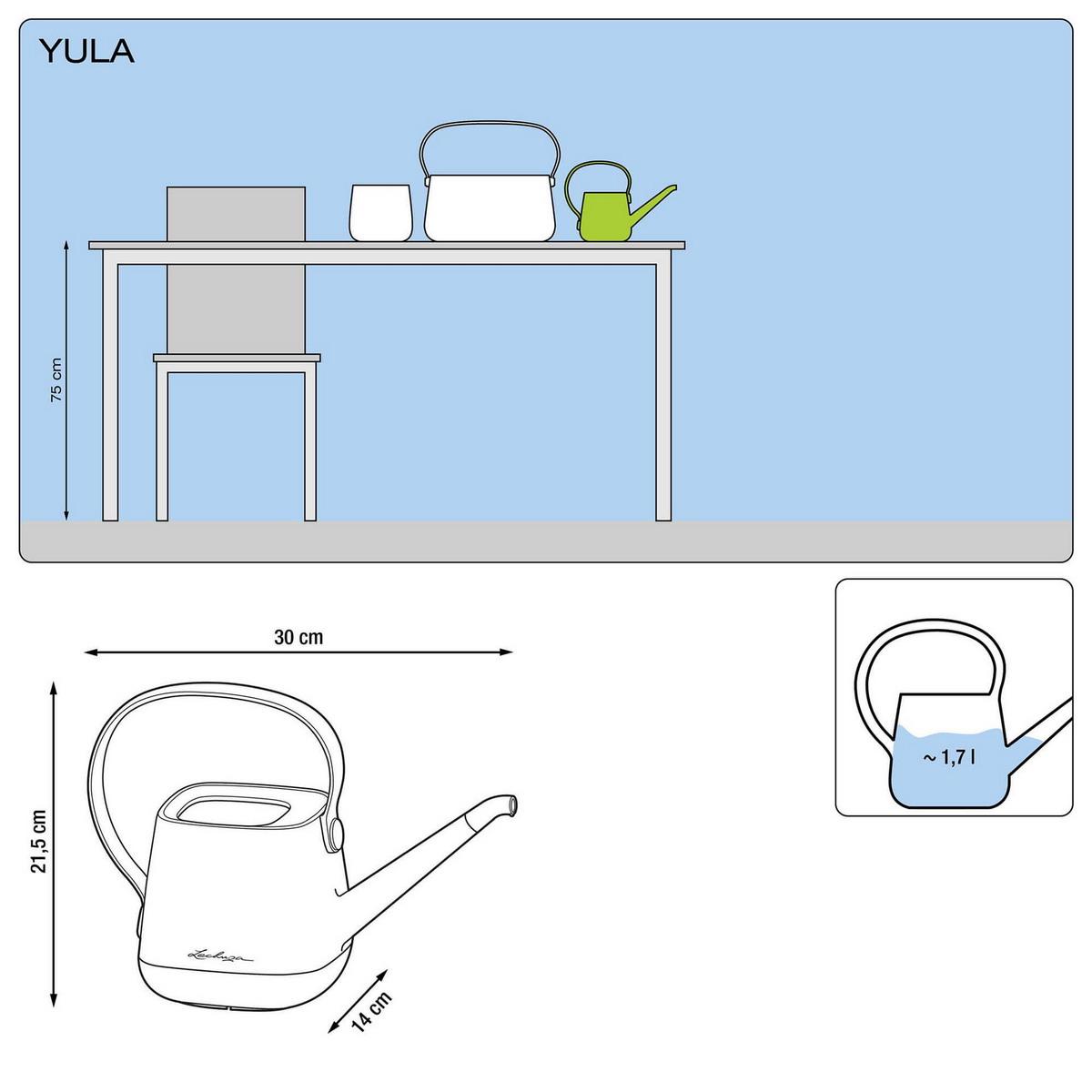 LECHUZA YULA Watering Can 1,7 L - citiplants.com